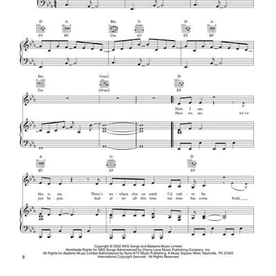 Spirit - Stallion of the Cimarron Piano/Vocal/Guitar Songbook image 6
