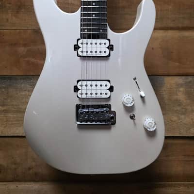 Charvel Pro-Mod Plus Dinky® DK24 HH 2PT E - Celestial Silk w/ Gig Bag image 2