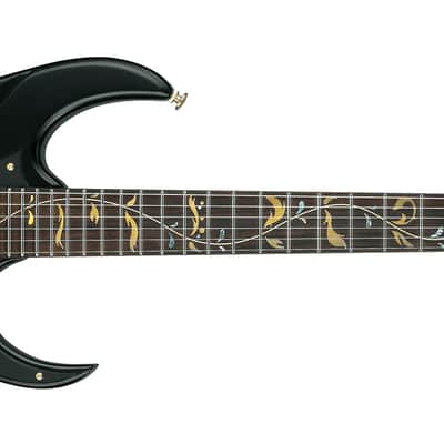 Ibanez PIA3761 Steve Vai Signature Electric Guitar - Onyx Black image 10