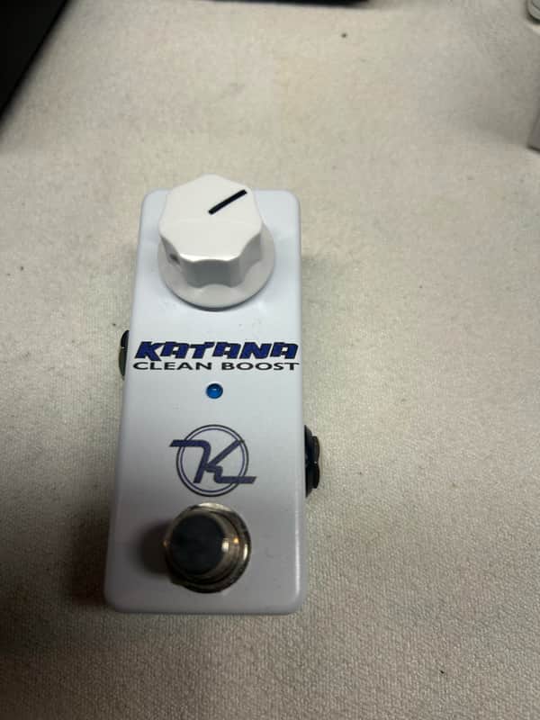 Keeley Keeley Katana Mini Clean Boost Pedal 2020 - White image 1