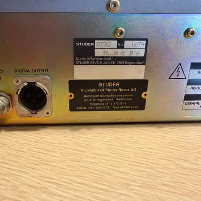 Immagine Studer D732 Professional Cd Player Cds Series Rack Mount Very Rare Serviced🔥🎶 - 15