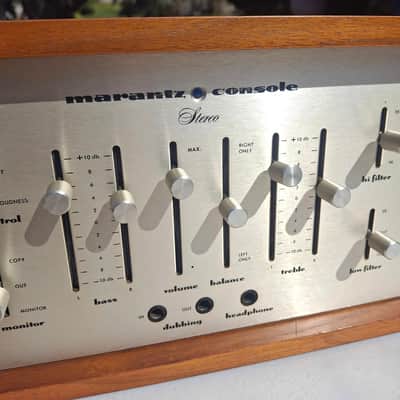 Rare Marantz Model 33 Pre-Amp, Champagne Etched Face, Recapped
