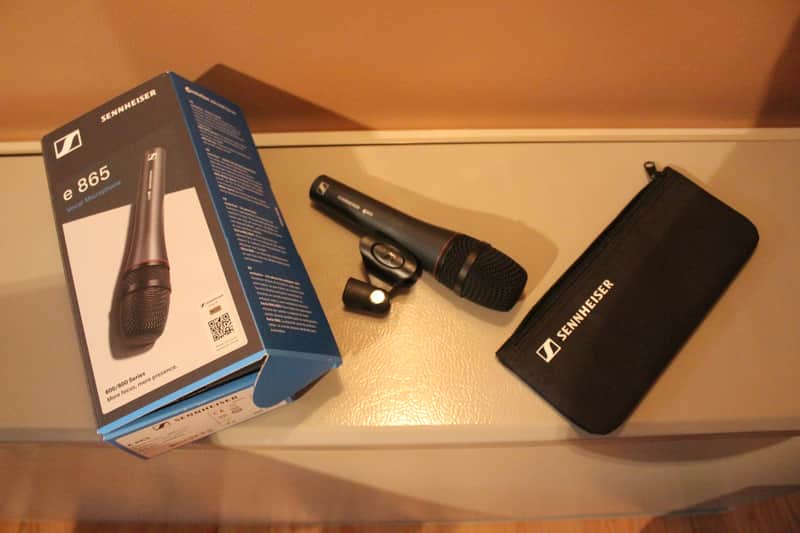 Sennheiser e865 Condenser 2000 - Present - Black image 1