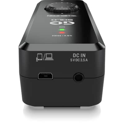 TC-Helicon GO SOLO Audio/MIDI Interface for Mobile Devices image 3