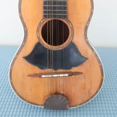 Vintage Pre War Survivor 1890s Lyon & Healy Regal Columbus Mandolinetto Guitar Shaped Mandolin Mando Rare image 2