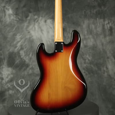 1992 Fender MIJ '62 Reissue Jazz Bass Sunburst image 20