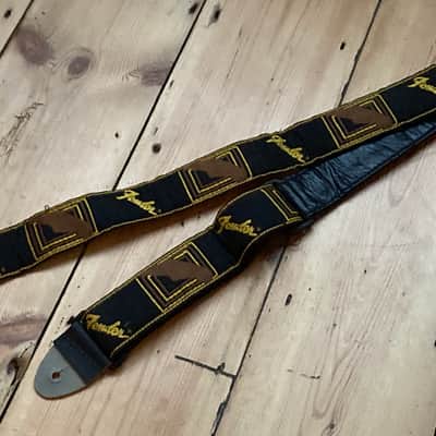 Circa 1980s / 90s Fender Monogrammed Guitar Strap USA image 5