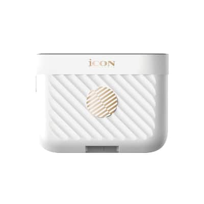 Mint iCON Pro Audio AirMic Pro (2 TX + 1 RX + Charging Case) Wireless Lavalier Microphone, 250m (820 ft.) Range, 24-Hour Battery, Noise Cancellation, for PC, iPhone, Andriod, Interviews, Vlogs (White) image 3