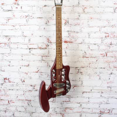 Traveler - Speedster Standard Travel Electric Guitar Red Metallic w/Bag - USED image 7