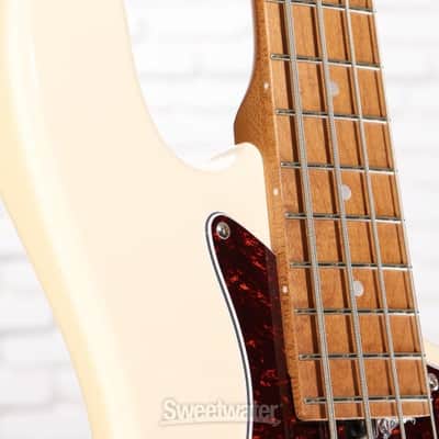 Sadowsky MetroExpress 21-fret Vintage JJ Bass  4-string - Olympic White (MEVJJ4MpFbOWd1) image 5
