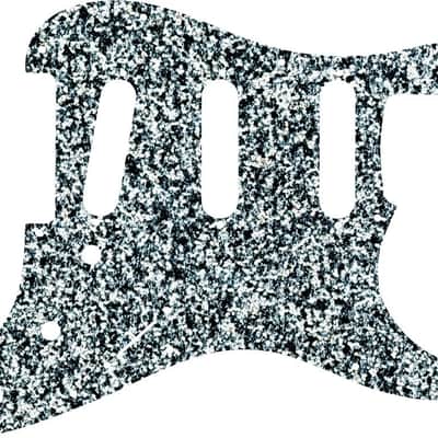 WD Custom Pickguard For Fender Old Style 11 Hole or American Vintage '62 Reissue Stratocaster #60SS Silver Sparkle