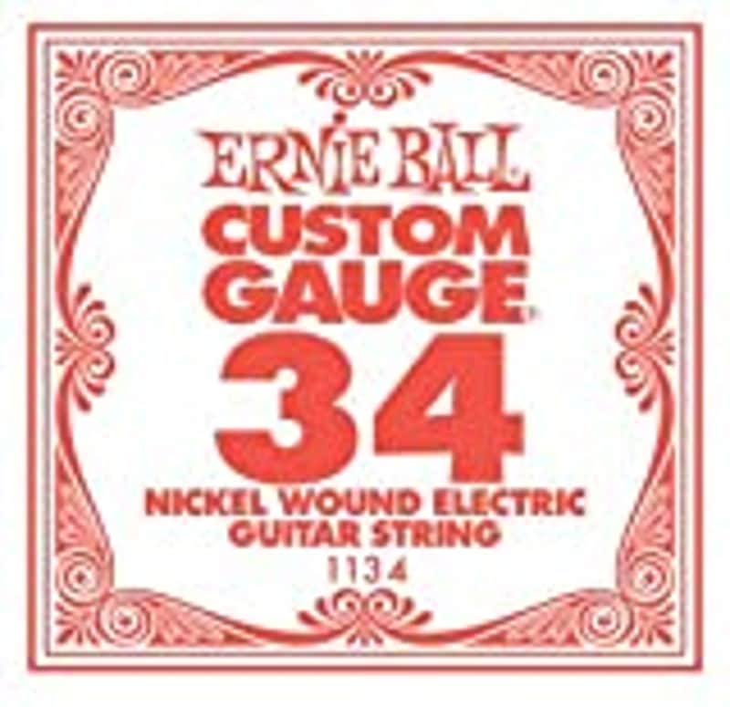 Ernie Ball .034 Nickel Wound - Electric 6 Pack image 1