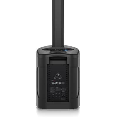 BEHRINGER C210B IMPIANTO COLONNA A BATTERIA LED-SHOW DSP TELECOMANDO SUBWOOFER-8" 4 x 2.5" 3CH BLUETOOTH MP3 USB SD/MMC 160W image 4