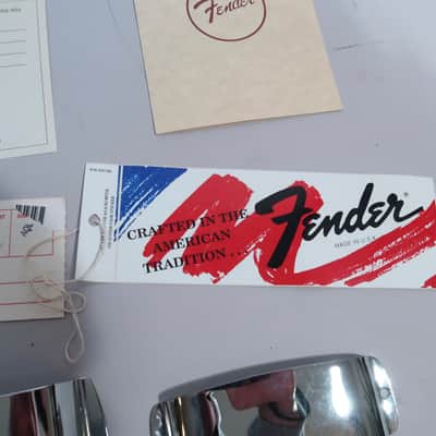 Fender Jazz Bass Precision Bass 1994 Bridge Cover & Tags image 20