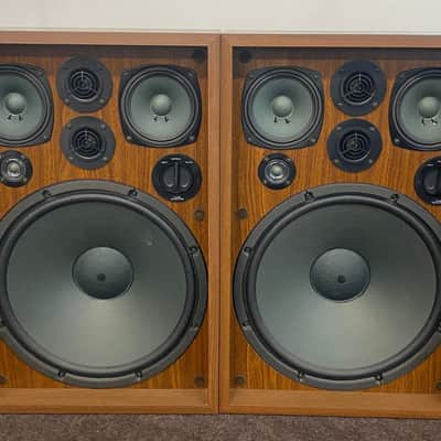 Vintage Kenwood KL-6060 15"woofer Speakers 1976. Serviced! image 2