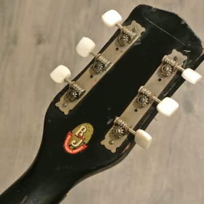 1940's S.S. Stewart by Harmony H1328 Archtop Guitar- Fancy Inlay Binding image 15