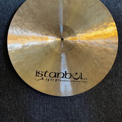 Used Istanbul Agop Traditional Jazz 20" Ride 1662g w/ video demo of actual cymbal for sale image 2