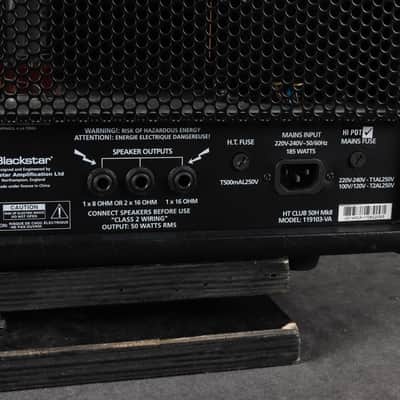 Blackstar HT Club 50 MkII Amp Head **COLLECTION ONLY** - 2nd Hand image 9