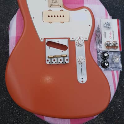 Warmoth Jazzcaster BODY project, parts. Tele - Jazzmaster hybrid image 1