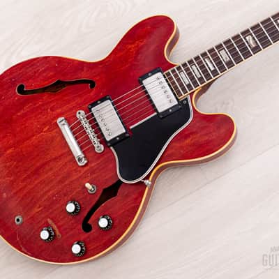 1962 Gibson ES-335 TDC Vintage Semi-Hollowbody Electric Guitar Cherry w/ Case