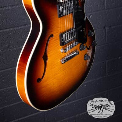 Guild Starfire IV USA Corona Sunburst Semi-Hollow Electric Guitar w/ HSC image 6