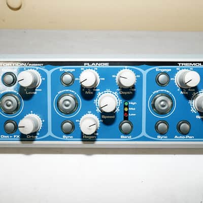 Electrix Mo-FX Time Synchronized Effects Unit 2000s - Blue image 2