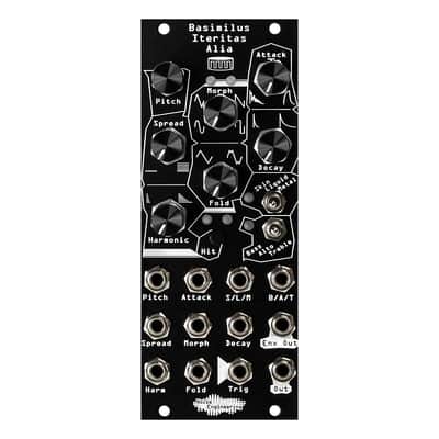 Noise Engineering Basimilus Iteritas Alia Eurorack Drum Synth Module (Black) image 3