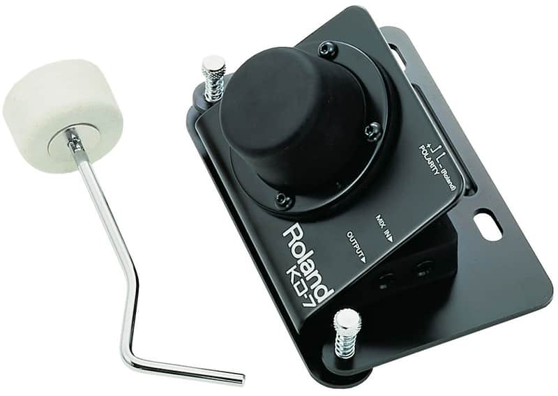 Roland KD-7-Kick Drum Trigger Pad and Beater Unit image 1