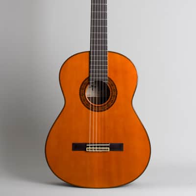 Seji Shinano  No. 40 Classical Guitar,  c. 1968, original black hard shell case. image 1
