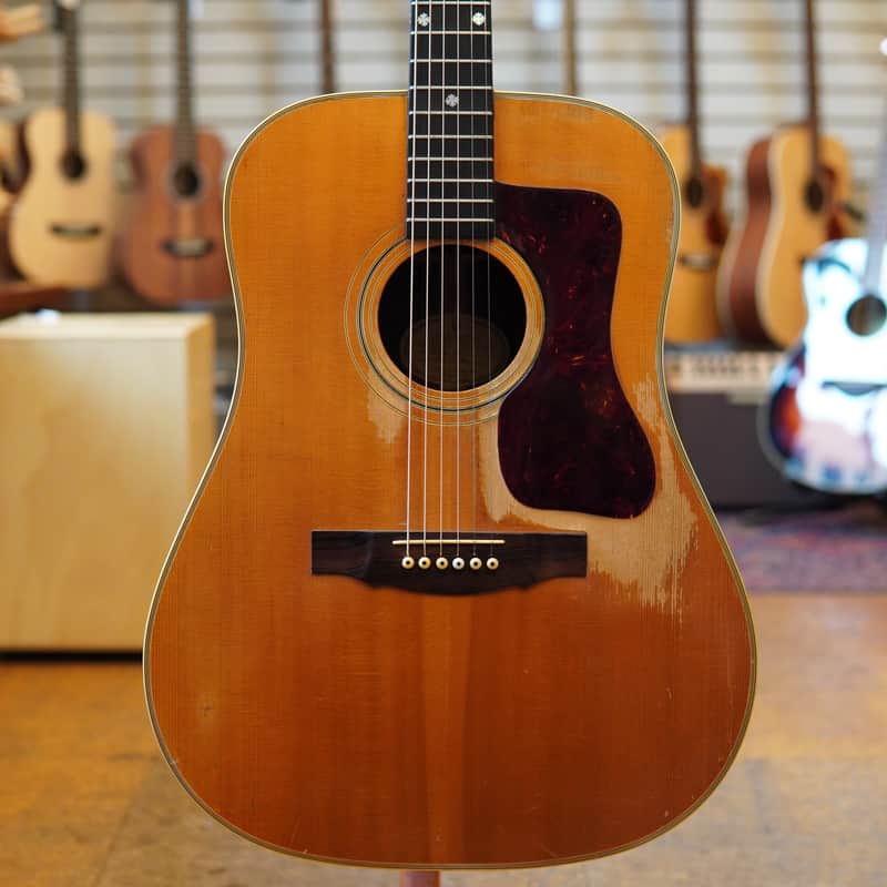 Guild (Hoboken, NJ) D-50 Spruce/Brazilian Rosewood Dreadnought Acoustic Guitar 1969 w/Hard Case image 1