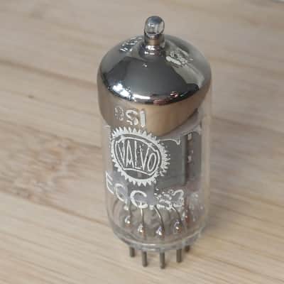 Super rare NOS 1960 VALVO 12AX7 ecc83 I60 45° declined getter, very strong, fully tested Superb sounding tubes ! Best Mullard substitute. image 4