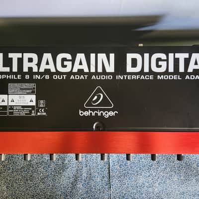 Behringer Ultragain Digital ADA8200 8-Channel Mic Preamp image 4