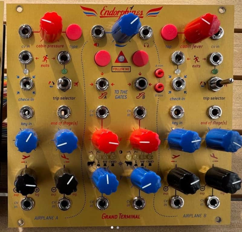 Endorphin.es Grand Terminal Eurorack Synth Module 2016 - Present - Gold image 1