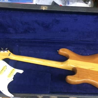 Cort C Series Hard Tail Stratocaster 1970's Natural Neck Through image 8