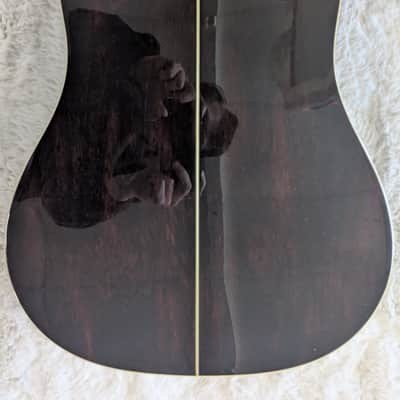 Tagima WS 42 EQ BK Baby Non-Cutaway Acoustic/Electric Guitar - B stock image 4