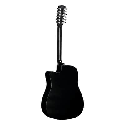 AD60ce 12-String Black Artist Dreadnought (NEW DEMO) image 4