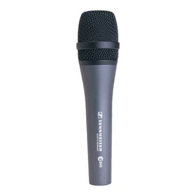 Sennheiser e845 Super Cardioid Dynamic Handheld Vocal Microphone w/ Mic Clip
