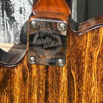 Walla Walla Maverick Pro Crystal Route 66 2018 - Swamp ash,walnut stain,tru oil finish image 4