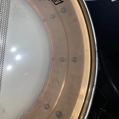 Tama - 5.5x14" Hammered Bronze Snare Drum 2000s image 20