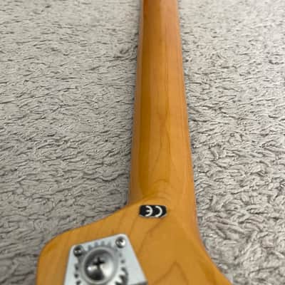 Fender Modern Player Dimension Bass 2014 MIC Candy Apple Red 4-String Guitar image 10