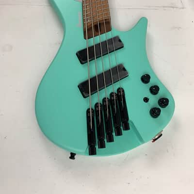Ibanez Bass Workshop EHB1005MS Sea Foam Green Matte + GIG BAG - 5-String Electric Bass Guitar multiscale multi scale EHB 1005 MS image 8
