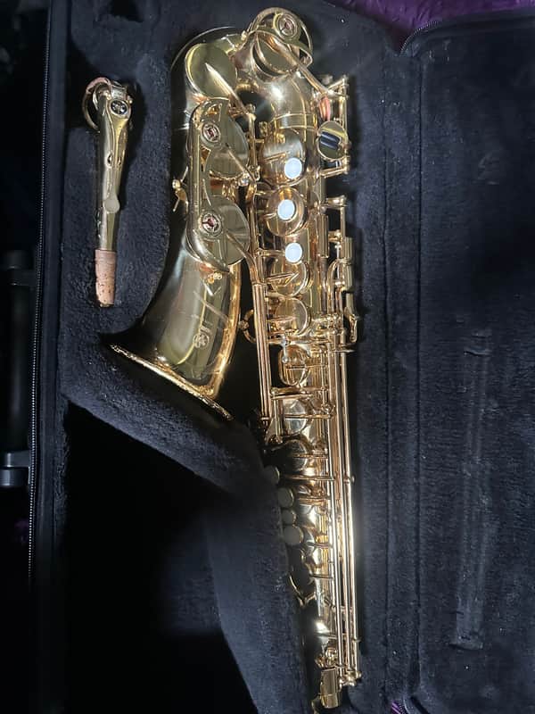 Yamaha YAS-480 Intermediate Alto Saxophone 2010s - Lacquered Brass image 1