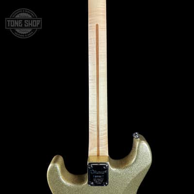 Charvel Custom Shop San Dimas 2H FR Gold Sparkle w/case C17761 image 11