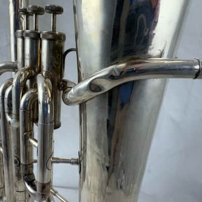 Yamaha YEP-201S Standard Euphonium 2000s - Silver-Plated image 7