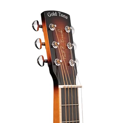 GOLD TONE PBS-M Paul Beard square-neck Mahogany RESONATOR guitar DOBRO w/ CASE new image 7
