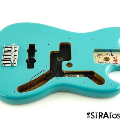 Fender Player II Mustang Bass PJ BODY & HARDWARE PJ Offset Aquatone Blue image 1