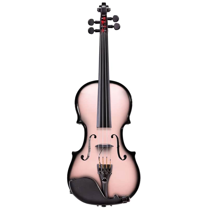Glasser AEX Carbon Composite Acoustic Electric 4-String Violin 4/4 size 2020s Pink image 1