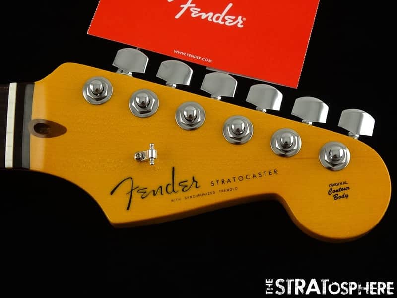 Fender Custom Shop W25 Custom Deluxe Strat NECK & LOCKING TUNERS AAA Rosewood image 1