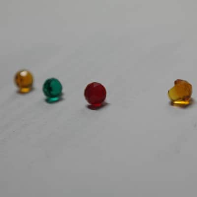 Fisher FM-100-C faceplate Jewel (set of 1) lamps lights crystal stone cover image 2