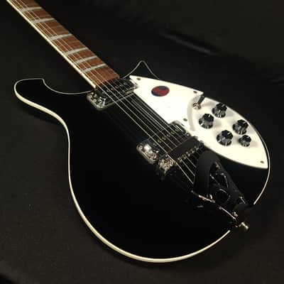 Rickenbacker 620 Electric Guitar Jetglo w/Hard Case image 10